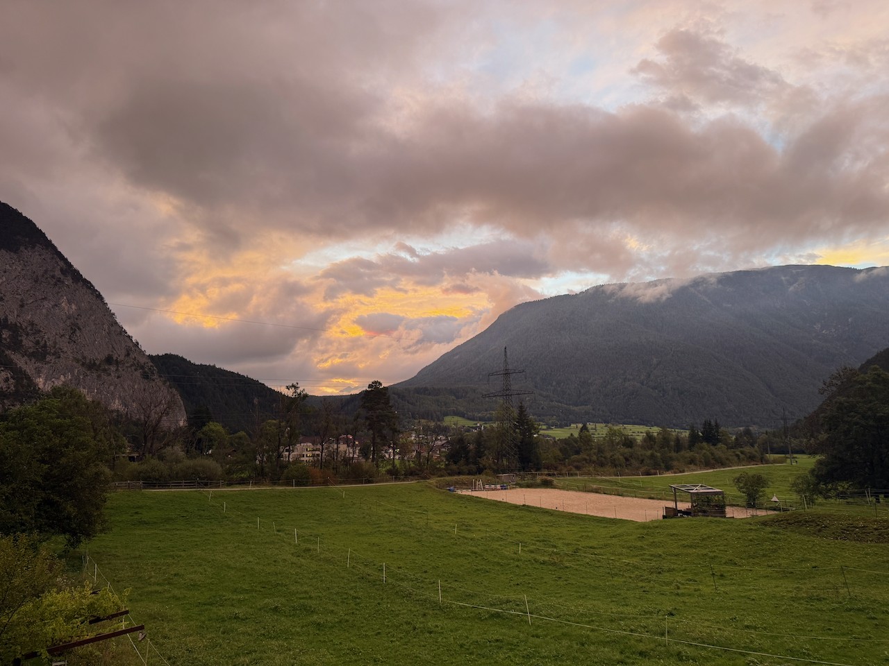 Morgenstimmung über dem Tal